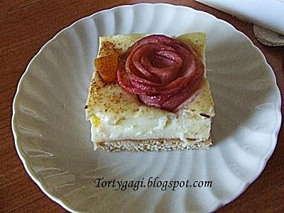 Różyczki z jabłek czyli szarlotka inaczej