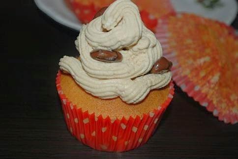 Babeczki z kremem kawowym i mascarpone