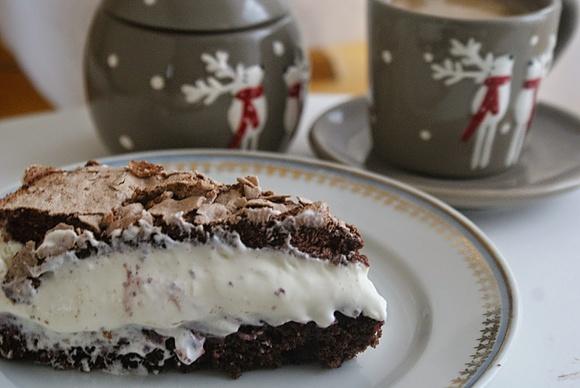 Ciasto z mascarpone i porzeczkami