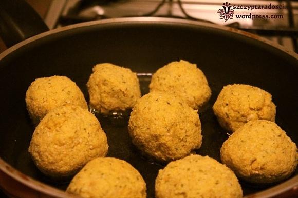 Falafel mięsny z ciecierzycy z orientalnym smakiem