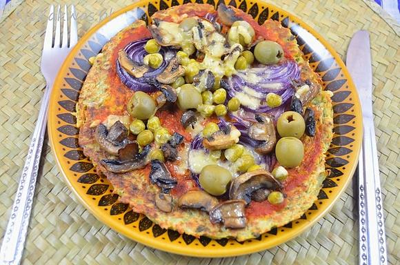 Pizza ziemniaczana bez mąki