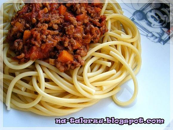 Spaghetti bolognese