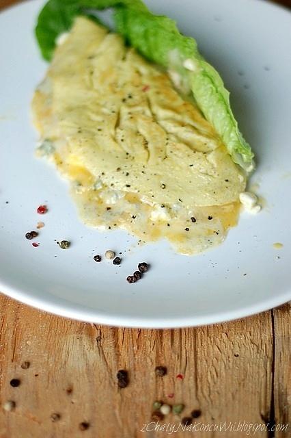 Omlet serowy na szybkie śniadanie