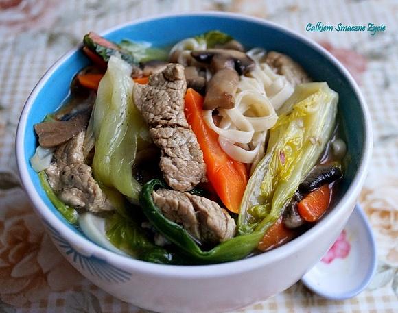 Wieprzowina z pak choi