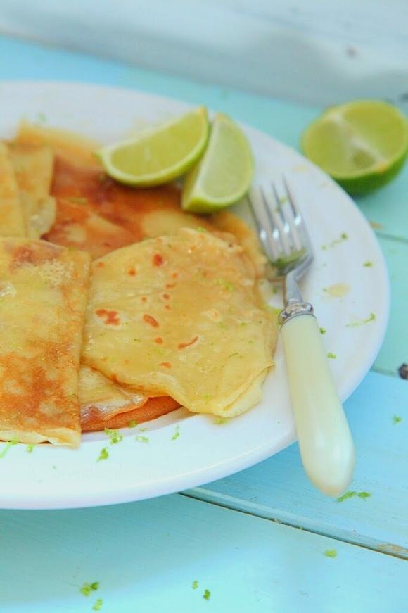 Limonkowe naleśniki
