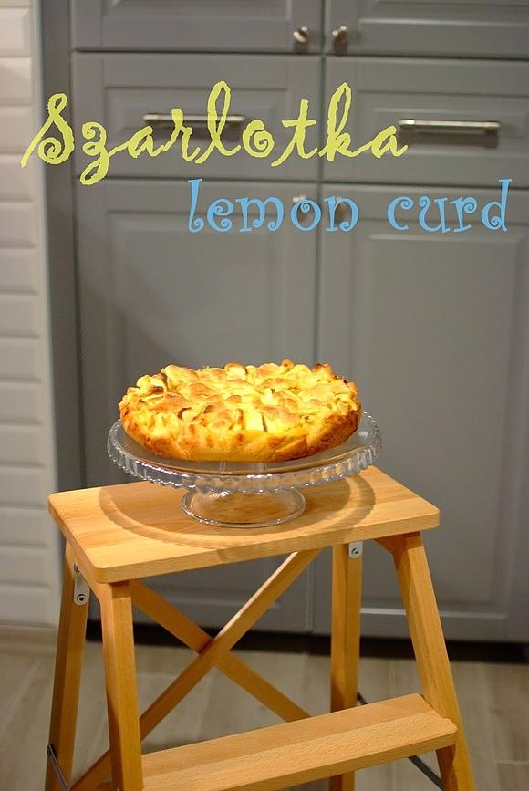 Szarlotka z lemon curd