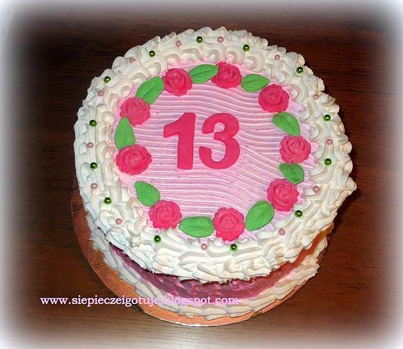 Tort dla jubilatki