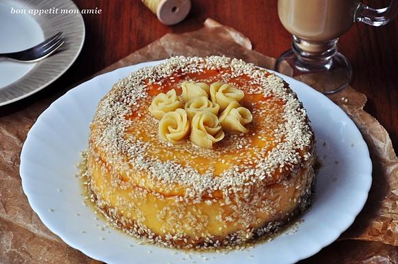 Sernik na bazie tahini