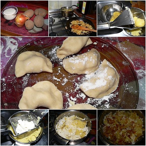 Ruskie pierogi bez mięsne