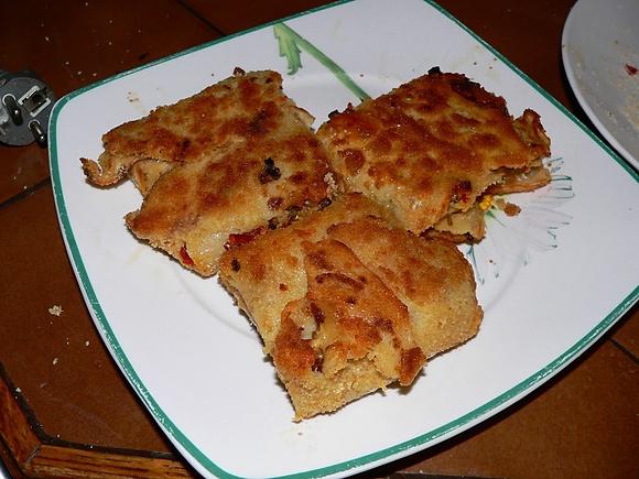 Krokiety z pieczarkami serem i papryką