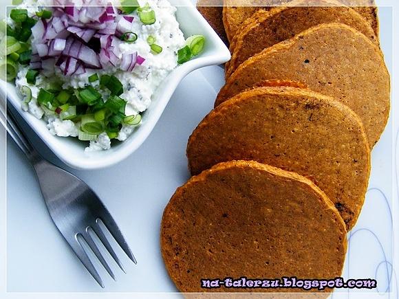 Pomidorowe placki bez mąki