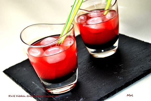Gorzkie gody - drink z ginem, campari i sokami