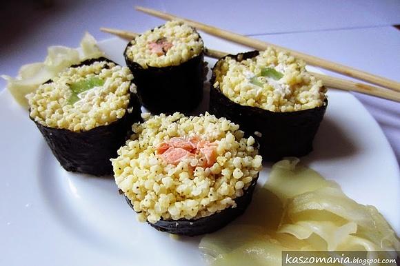 Kashi czyli sushi z kaszy jaglanej