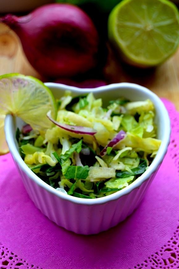 Surówka z kapusty sweetheart cabbage