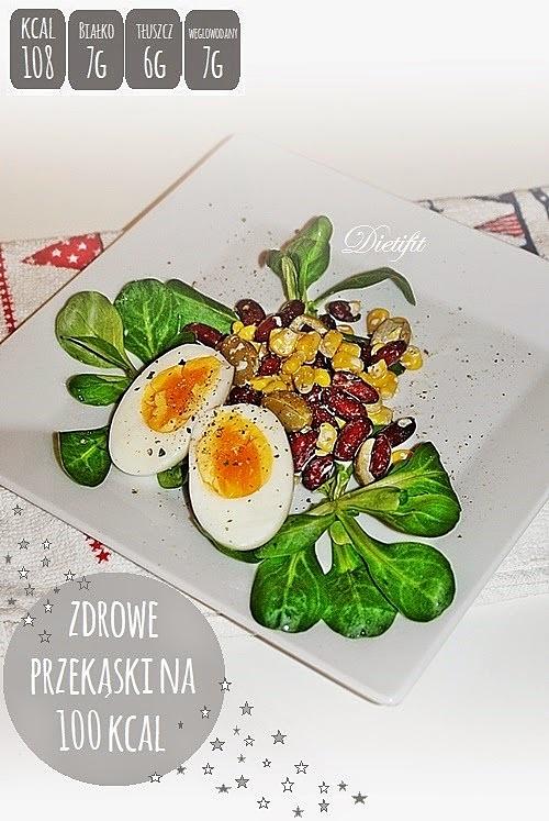 Zdrowa szybka sałatka na 100 kcal