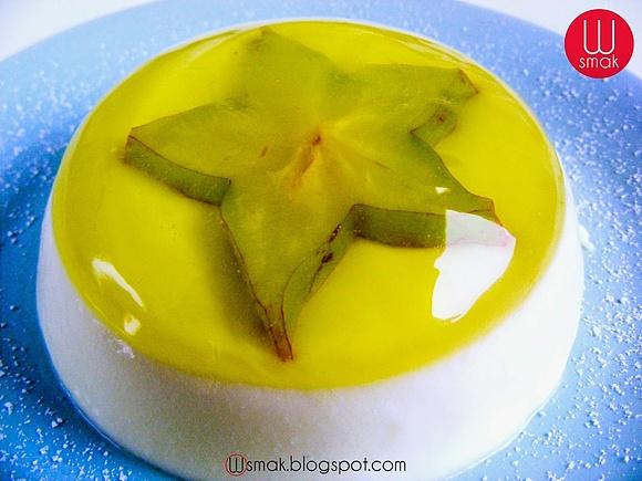 Gwiazdkowa panna cotta