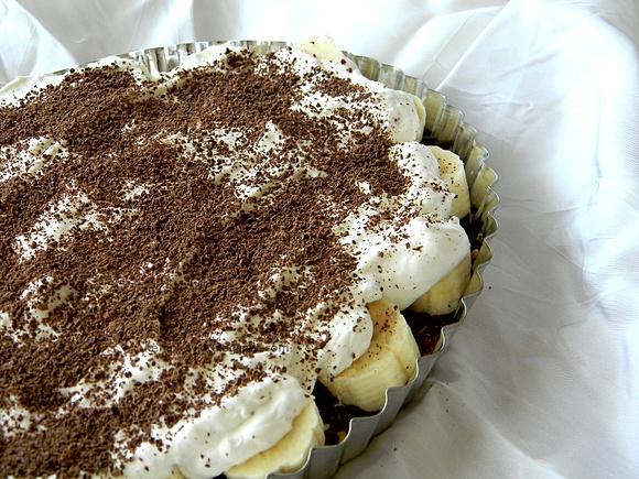 Banoffee Pie - ciasto z bananami i masą krówkową bez pieczenia