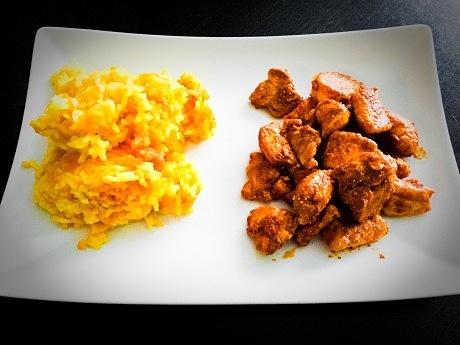 Shoarma z kurczaka na ostro