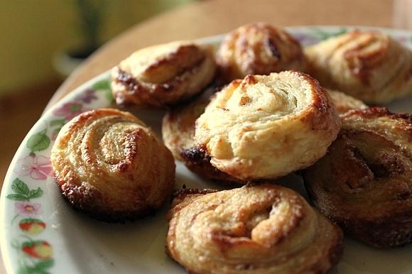 Palmiery - najprostsze ciastka francuskie
