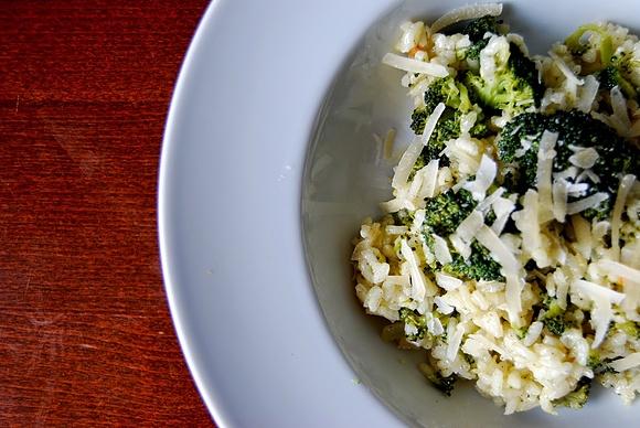 Risotto z brokułami