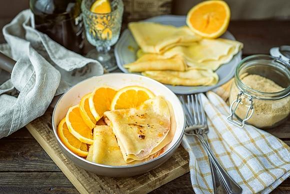 Crepes Suzette w portweinie