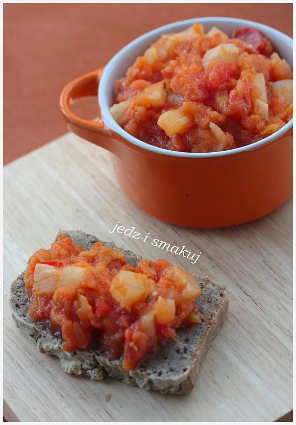 Chutney pomidorowo-jabłkowo-ananasowe