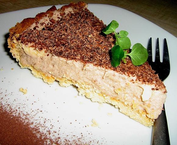Tarta bananowa z mascarpone i czekoladą