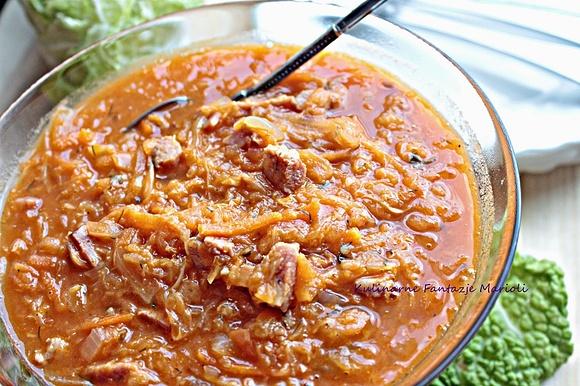 Lekki bigos z kapusty pekińskiej