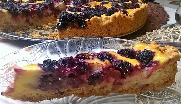 Tarta z jeżynami