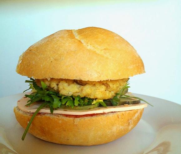 Burgery z kaszy jaglanej