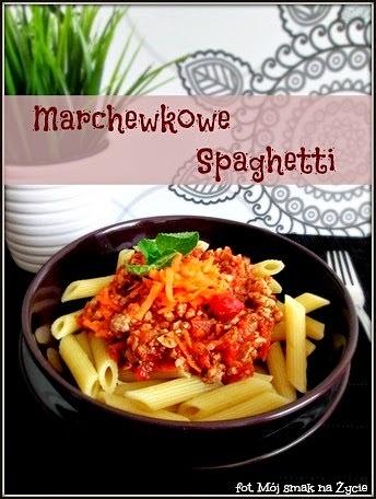 Włoskie spaghetti bolognese z marchewką