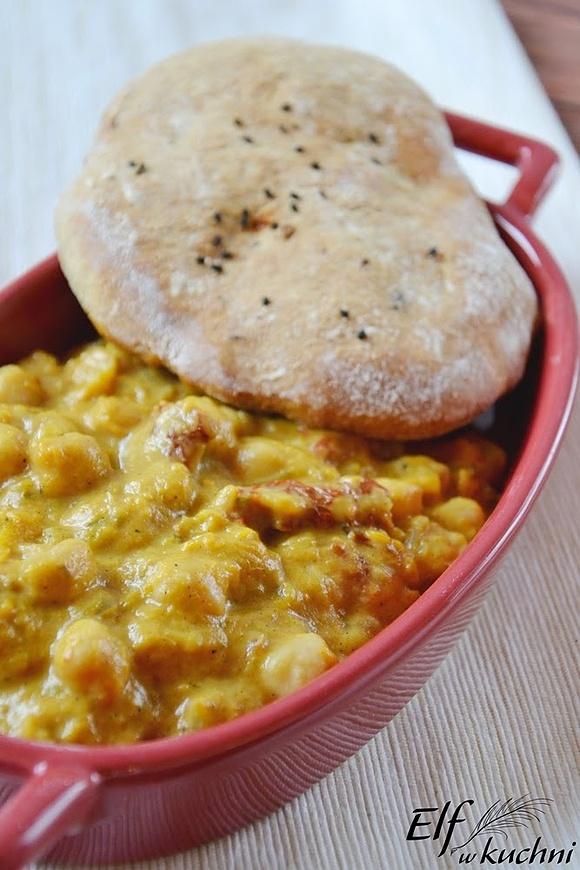 Dyniowe curry z cieciorką