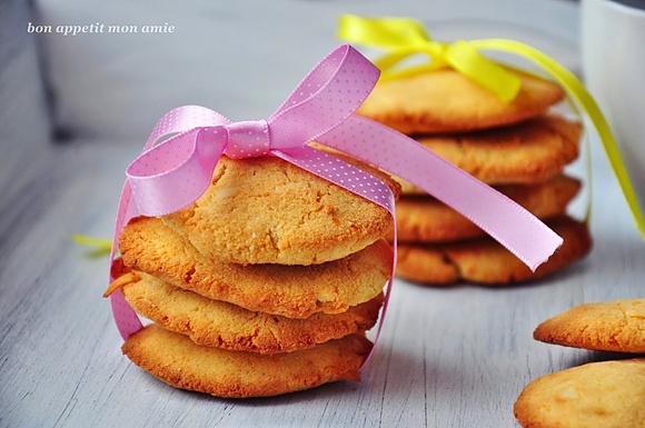 Ciastka kokosowo-migdałowe bez glutenu i miksera