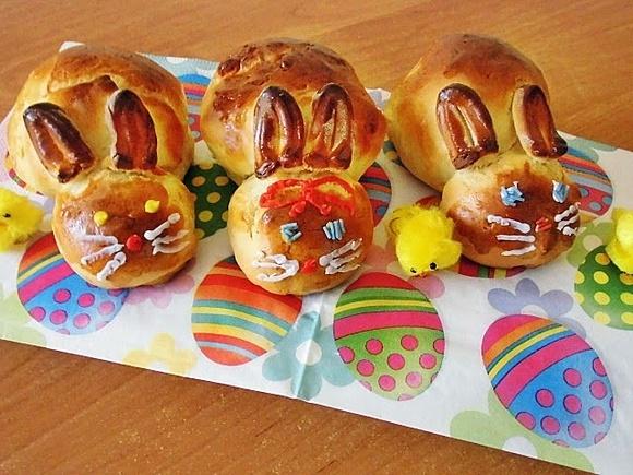 Zajączki drożdżowe