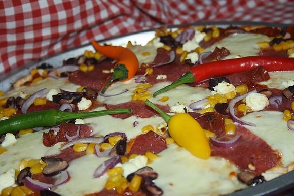 Pizza z salami