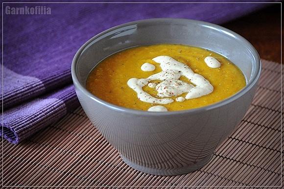 Wzorowa marchewkowa zupa z tahini