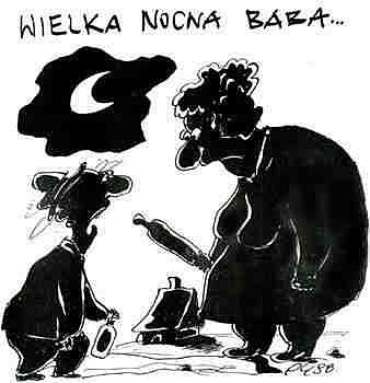 Wielka nocna baba z kawą Inka