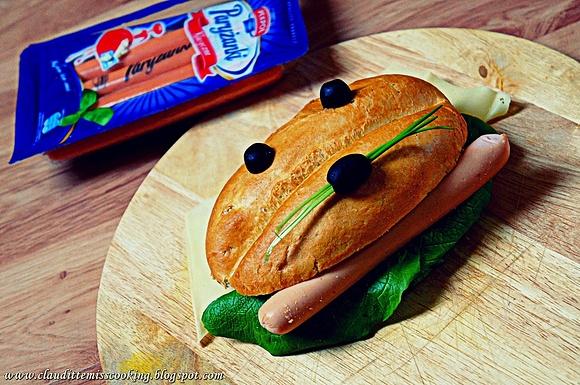 Kanapka piesek Hot Dog