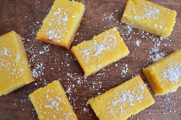 Lemon ricotta bar