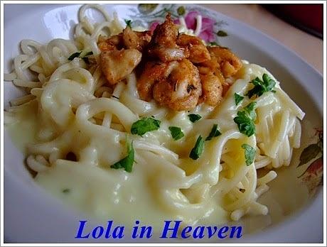 Białe spaghetti na rezerwowy obiad