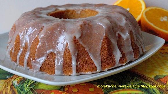 Wielkanocna babka pomarańczowa