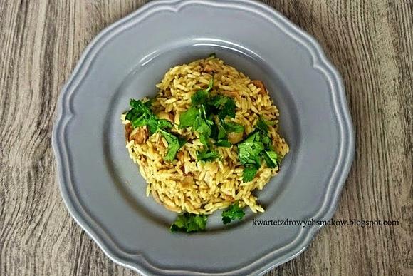 Grzybowe risotto na białym winie