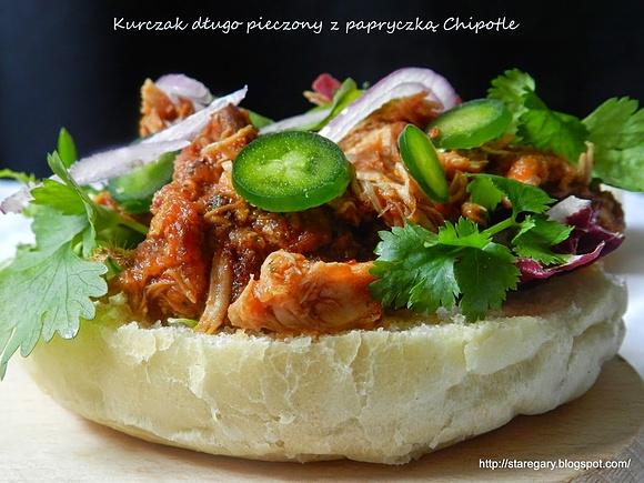 Kurczak długo pieczony z papryczką chipotle