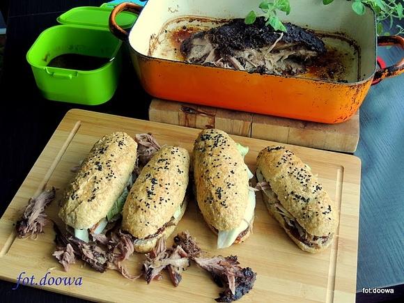 Pulled pork czyli poszarpana wieprzowina