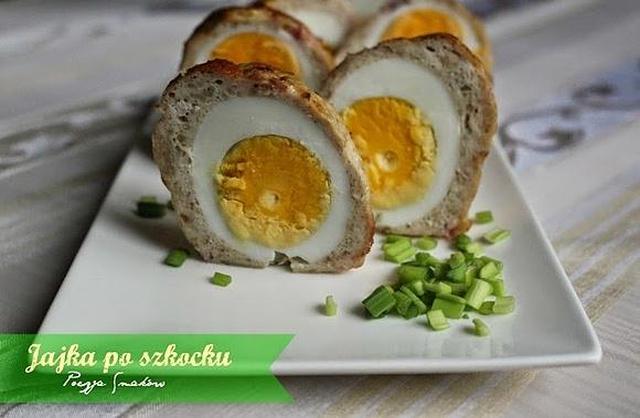 Jajka po szkocku pieczone w piekarniku
