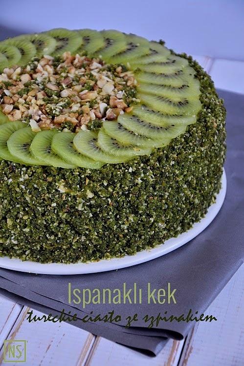 Ispanaklı kek - tureckie ciasto ze szpinakiem