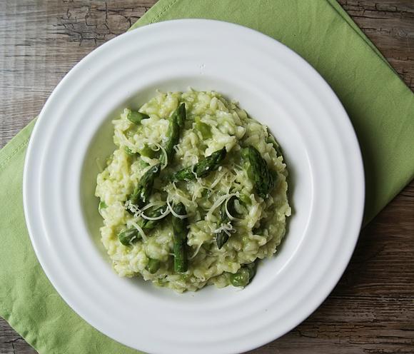 Risotto ze szparagami