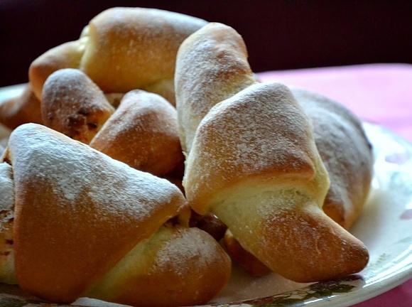 Rogale z powidłami śliwkowymi szybka wersja