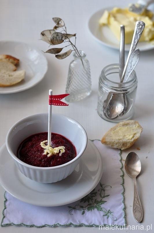 Puree z buraczków i cukinii dla niemowlaka