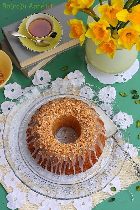 Babka kokosowa na maślance